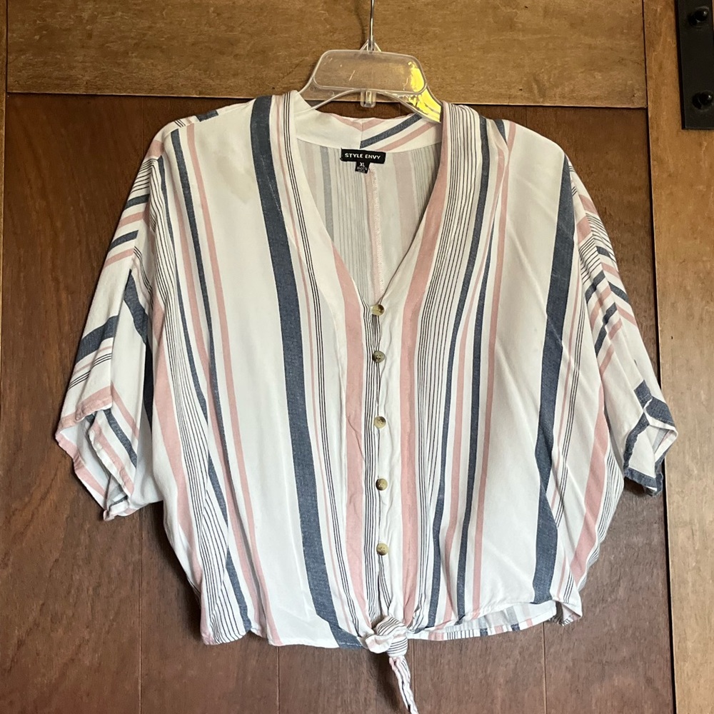 Striped Crop Top!